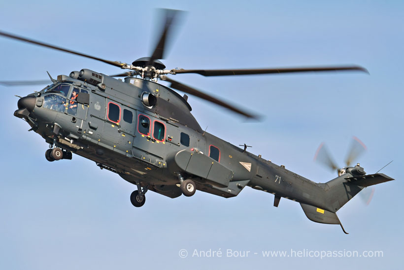 Hungarian Army H225M helicopter