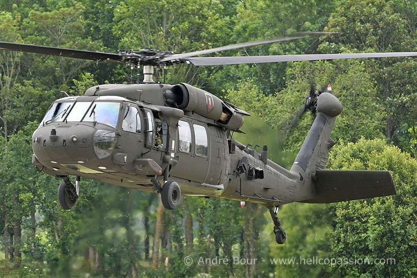 US Army UH60 Blackhawk helicopter