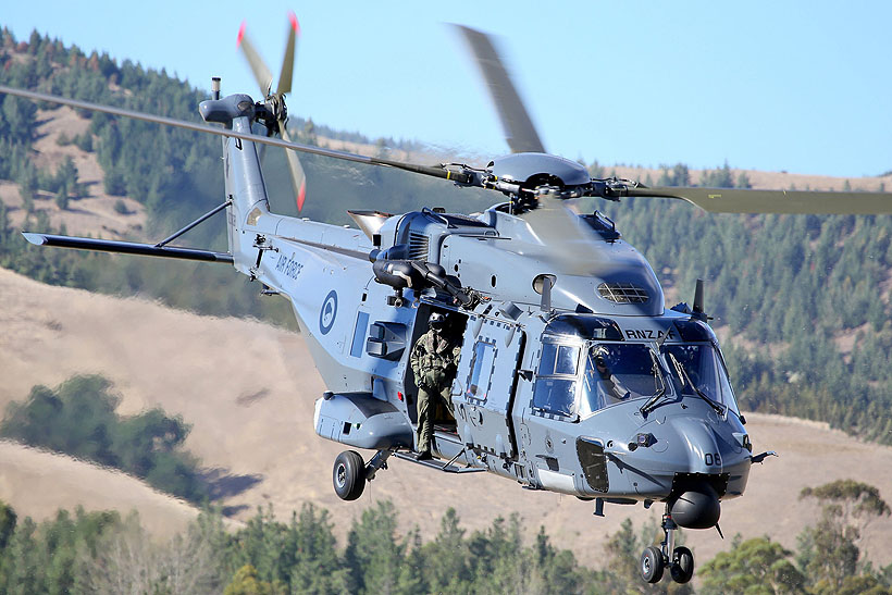 NH90 helicopter of the Army of New Zealand