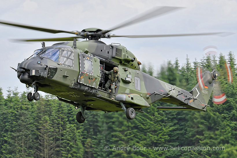 German Army NH90 helicopter