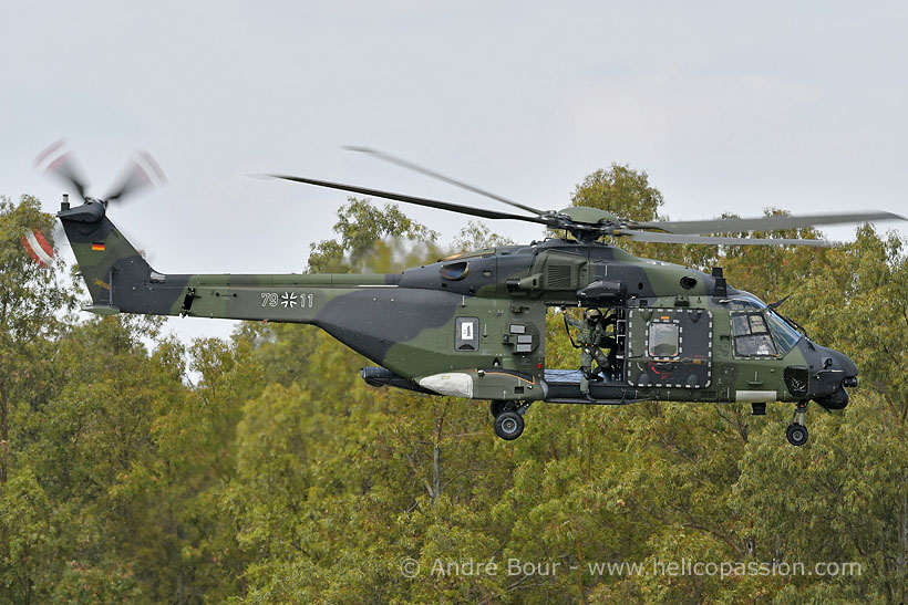 German Army NH90 helicopter