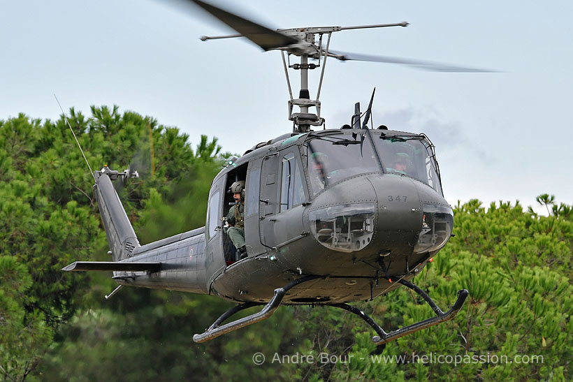 Italian Army AB205 helicopter