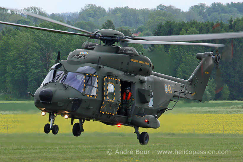 Swedish Army HKP14 NH90 helicopter