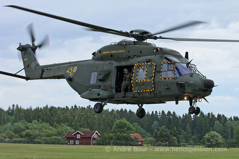 Swedish Army HKP14 NH90 helicopter