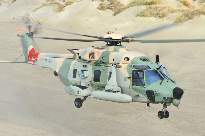 NH90 helicopter of the Army of Oman