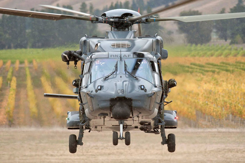 NH90 helicopter of the Army of New Zealand