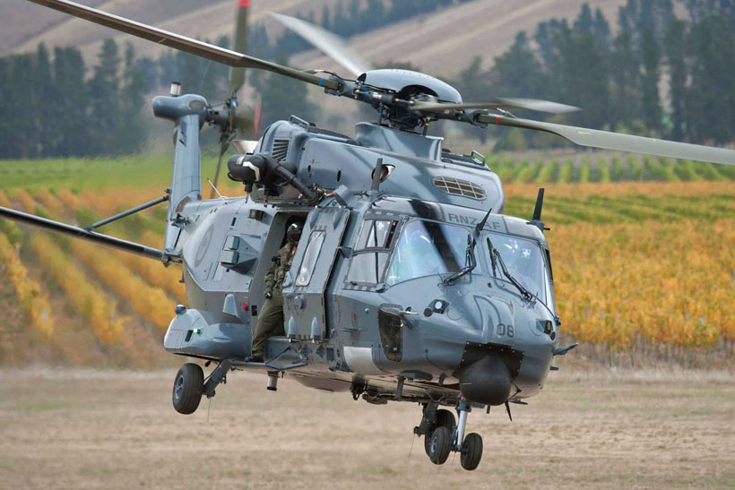 NH90 helicopter of the Army of New Zealand