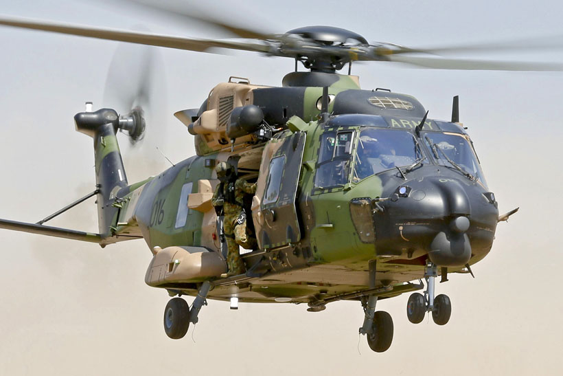 MRH90 Taipan helicopter of the Army of Australia