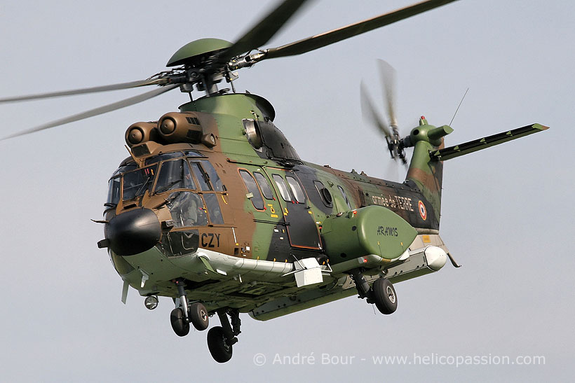 French Army AS532 Cougar Horizon helicopter