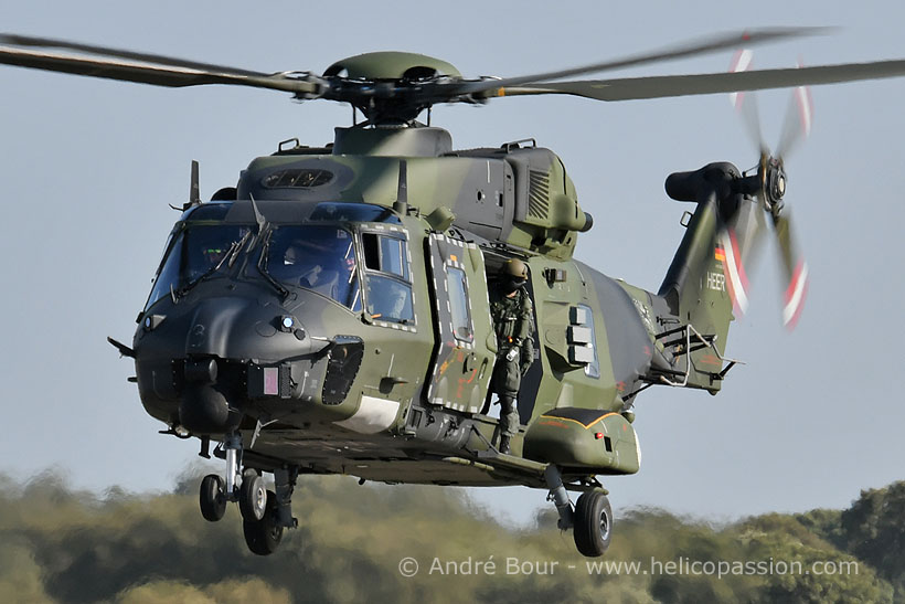 German Army NH90 helicopter