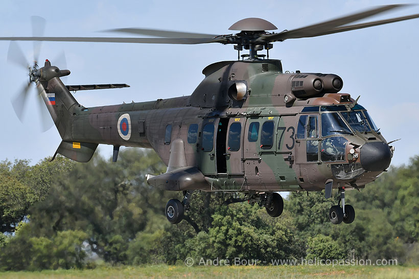 AS532 Cougar helicopter of the Slovenian Army