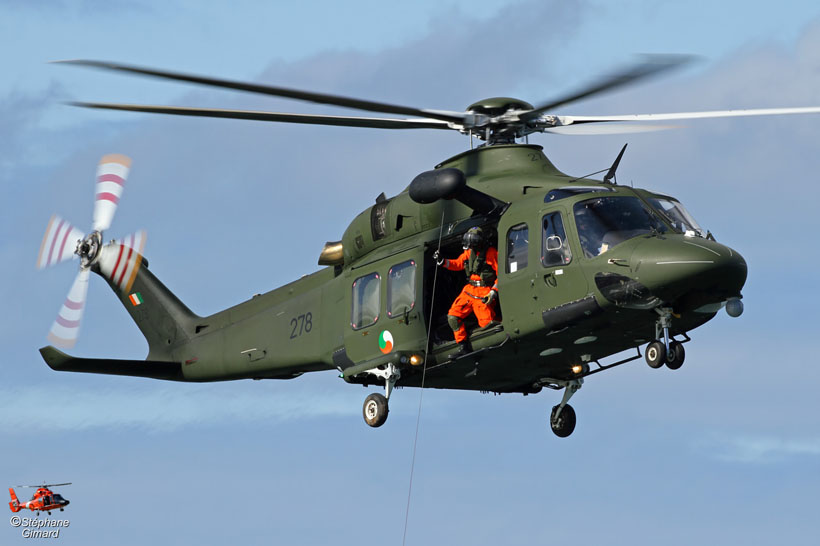 Irish Air Corps AW139 helicopter