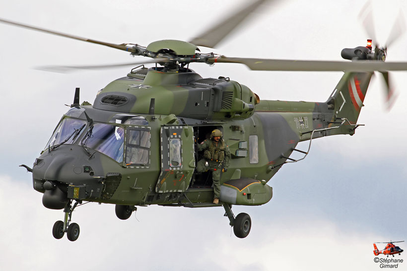 German Army NH90 helicopter