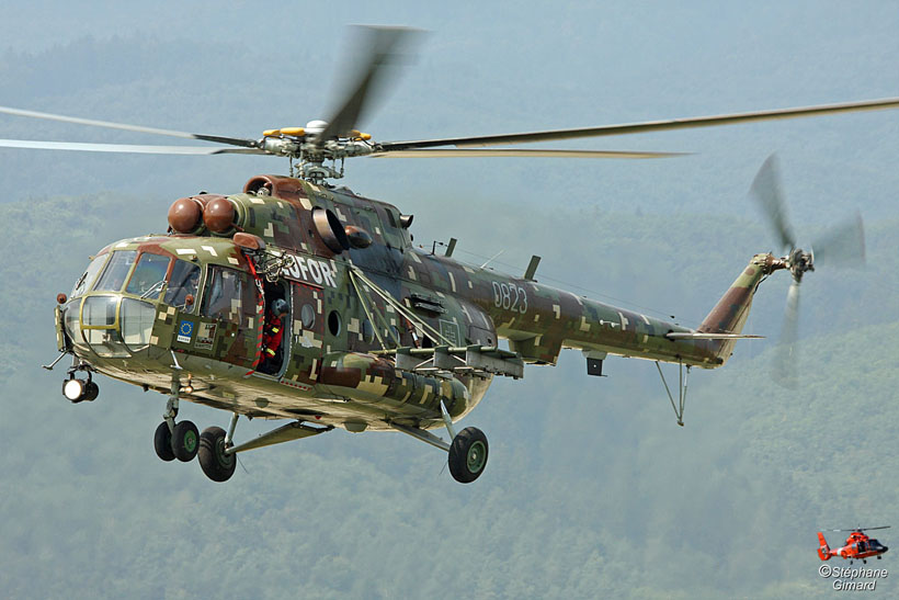 Slovak Army MI17 helicopter