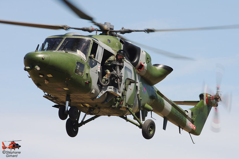 British Army Air Corps Lynx AH Mk9 helicopter