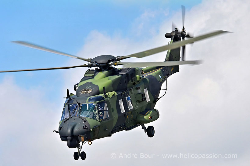 Finnish Army NH90 helicopter