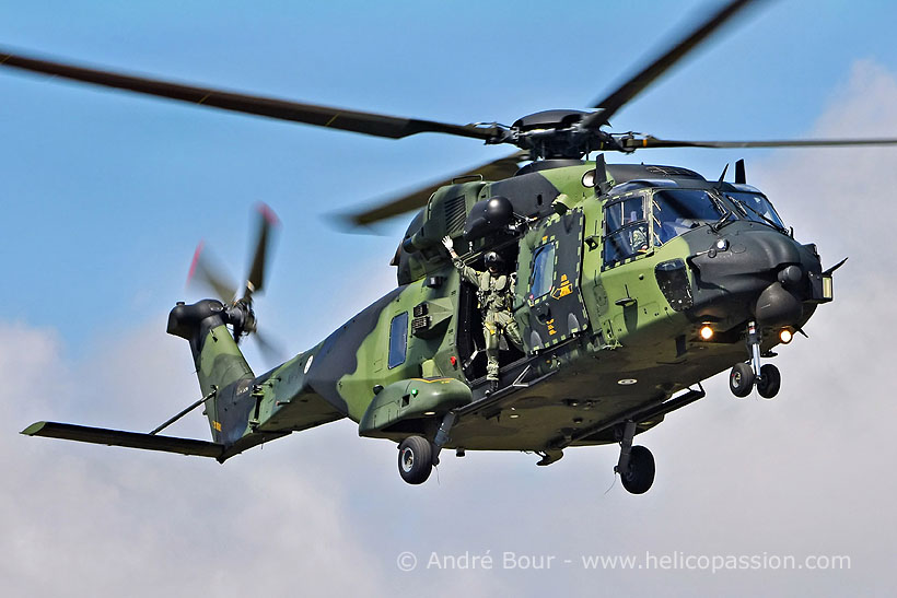 Finnish Army NH90 helicopter