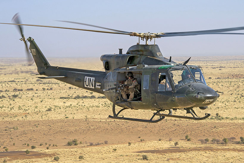 CH146 Griffon helicopter of the Army of Canada