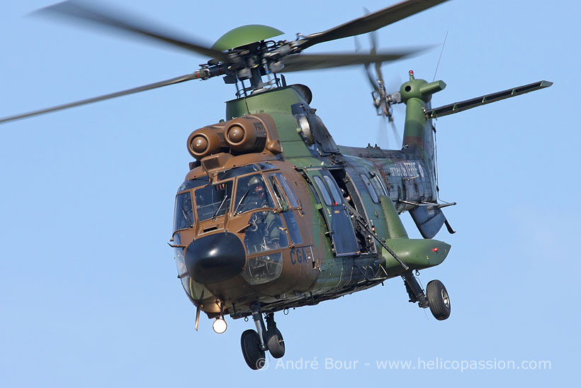 French Army AS532 Cougar helicopter