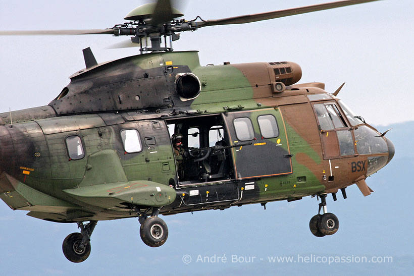 French Army AS532 Cougar helicopter