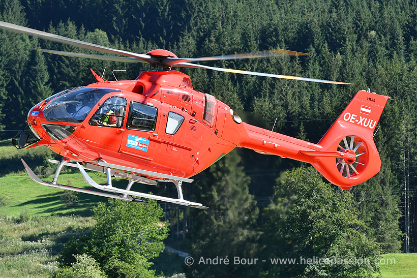 Heli Austria HEMS H135 helicopter