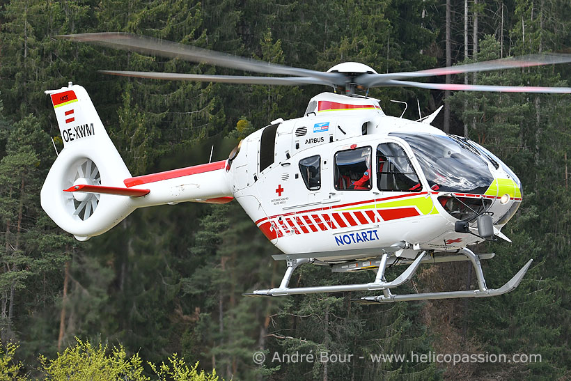 Heli Austria HEMS H135 helicopter