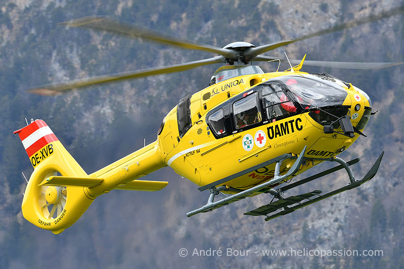 Heli Austria HEMS H135 helicopter