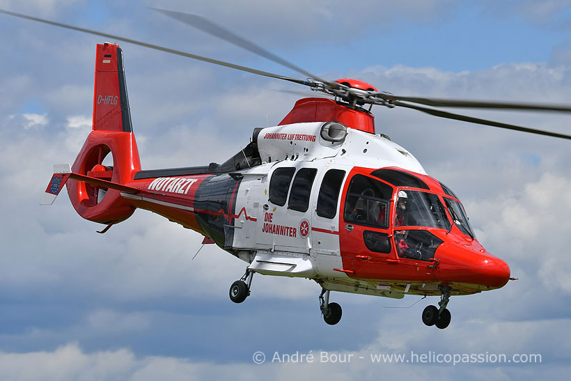 Johanniter Luftrettung EC155 HEMS helicopter, Germany