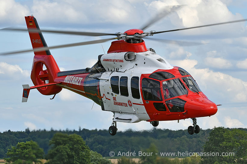 Johanniter Luftrettung EC155 HEMS helicopter, Germany