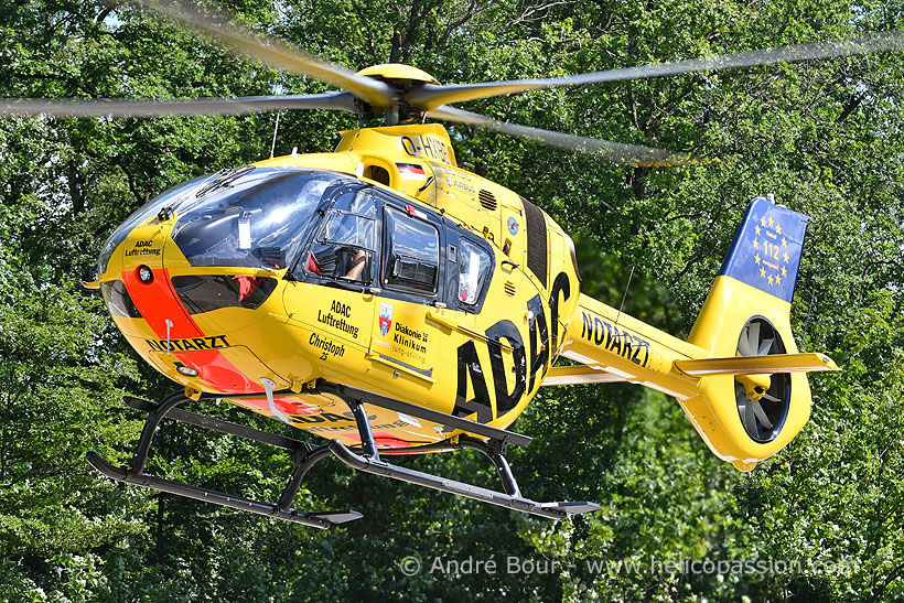 ADAC H135 HEMS helicopter, Germany