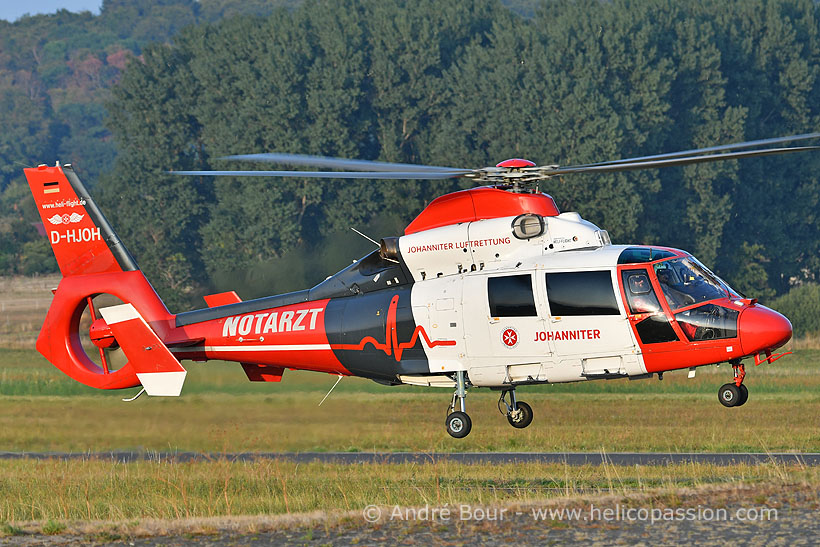 Hélicoptère AS365 Dauphin N3 D-HJOH Johanniter Luftrettung, Germany