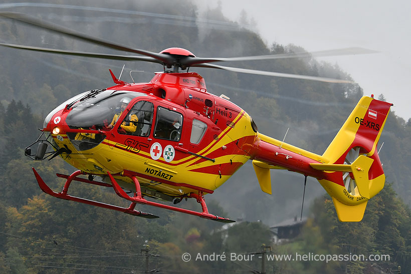 SHS EC135 HEMS helicopter