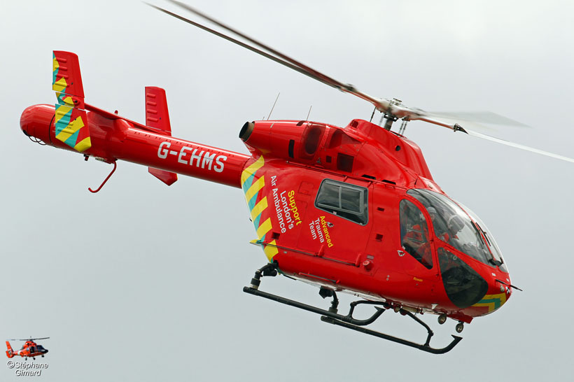 London Air Ambulance MD902 helicopter