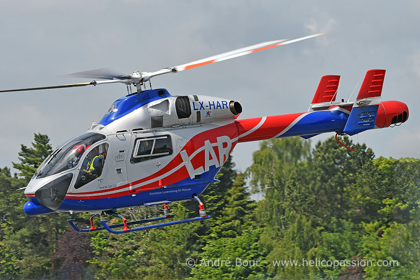 Luxembourg Air Rescue MD902 helicopter