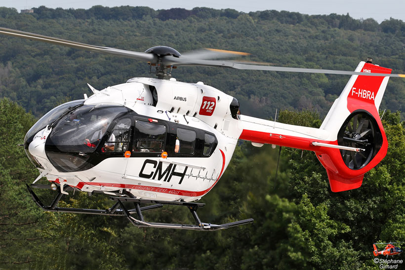 CMBH H145 D3 HEMS helicopter