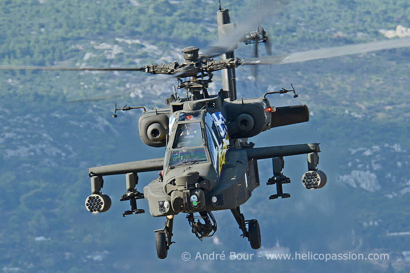 Hellenic Army Aviation AH64 Apache helicopter