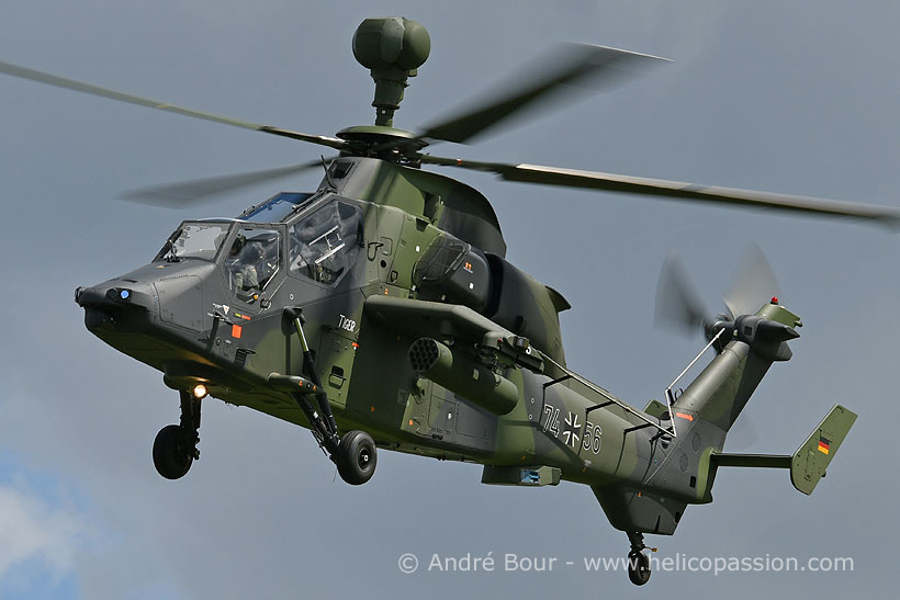 German Army EC665 Tiger KHS helicopter