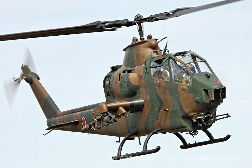 Japanese Army AH1S Cobra helicopter