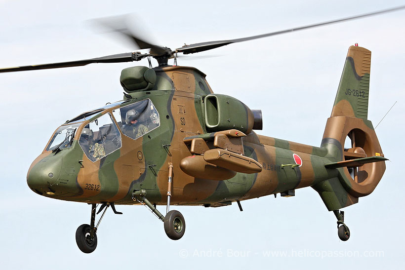 Japanese Army OH1 Ninja helicopter