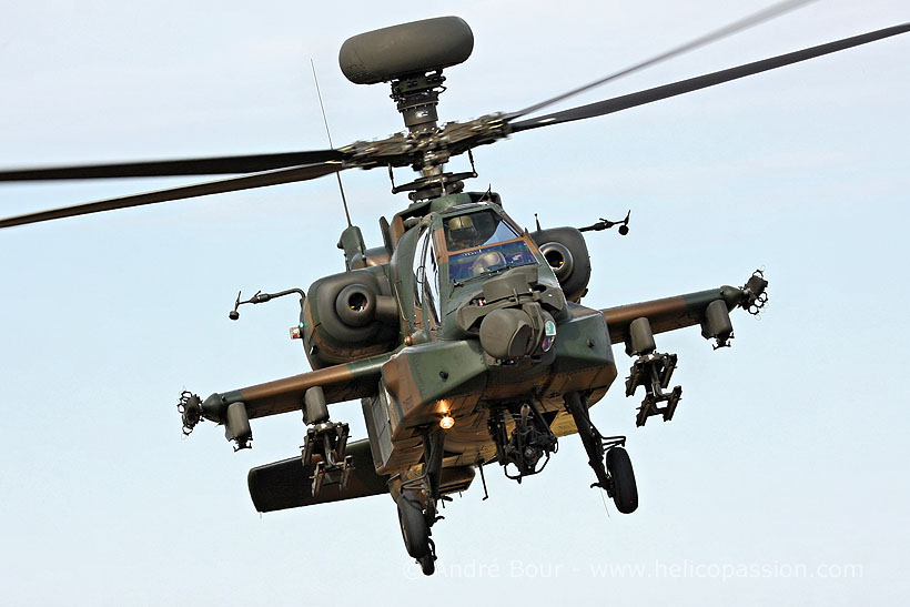 Japanese Army AH64 Apache helicopter