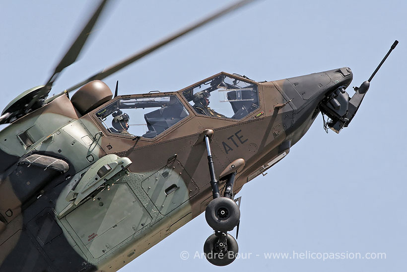 French Army EC665 Tiger attack helicopter