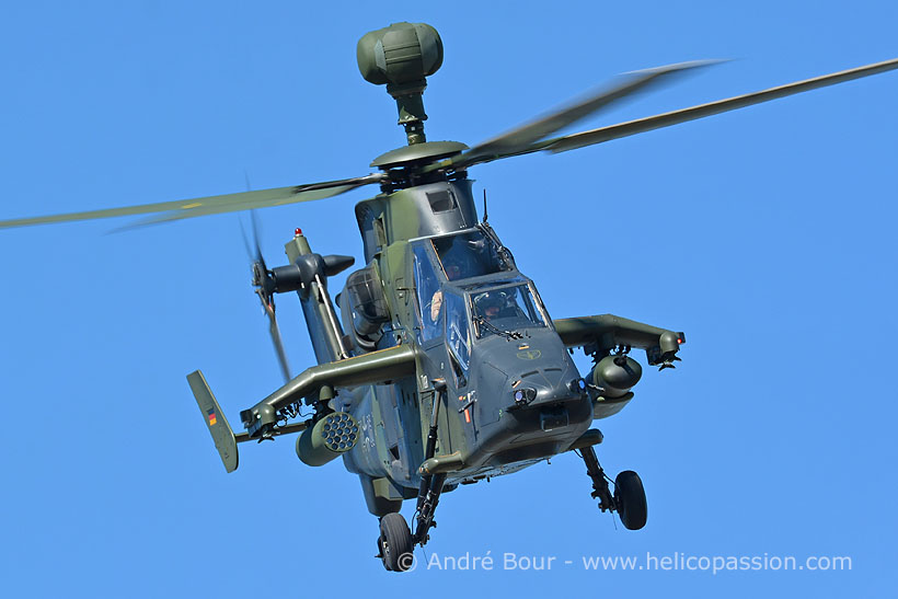 German Army EC665 Tiger KHS helicopter