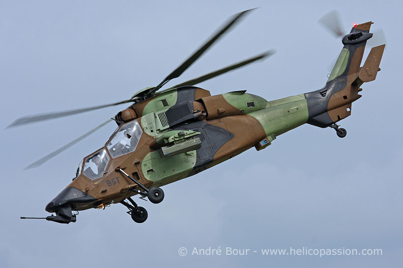 French Army EC665 Tiger attack helicopter