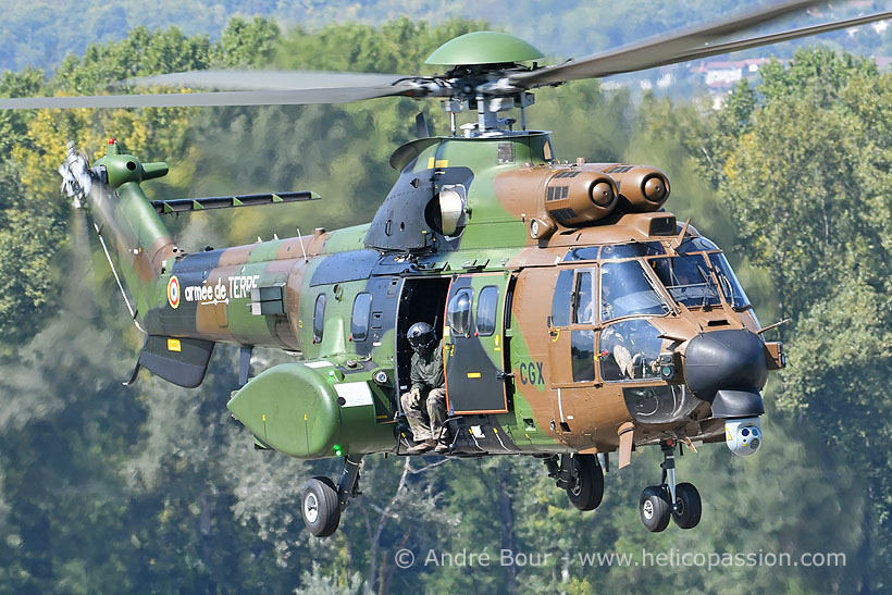 French Army AS532 Cougar helicopter