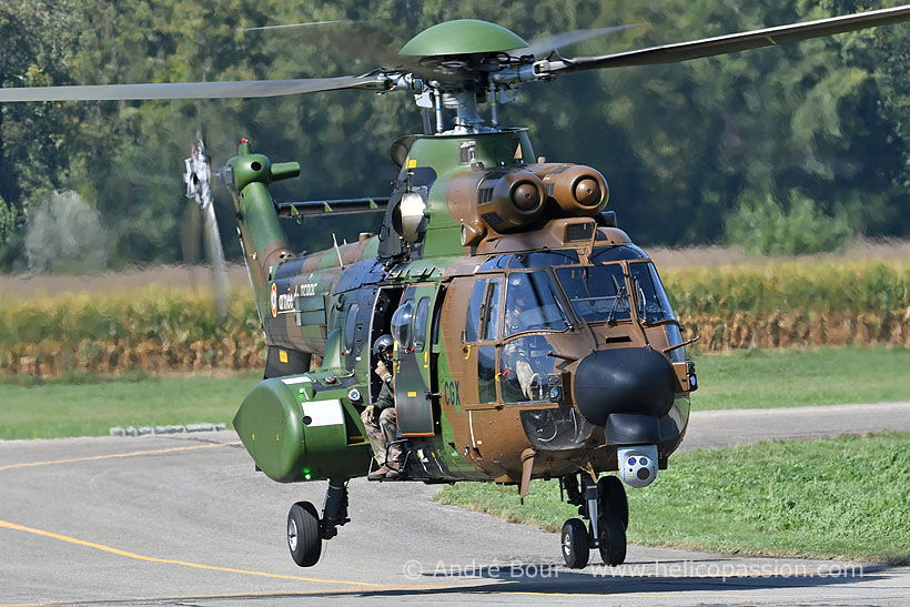 French Army AS532 Cougar helicopter