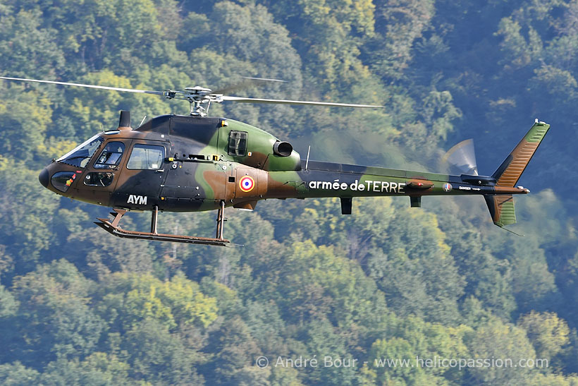 French Army AS355 Fennec helicopter