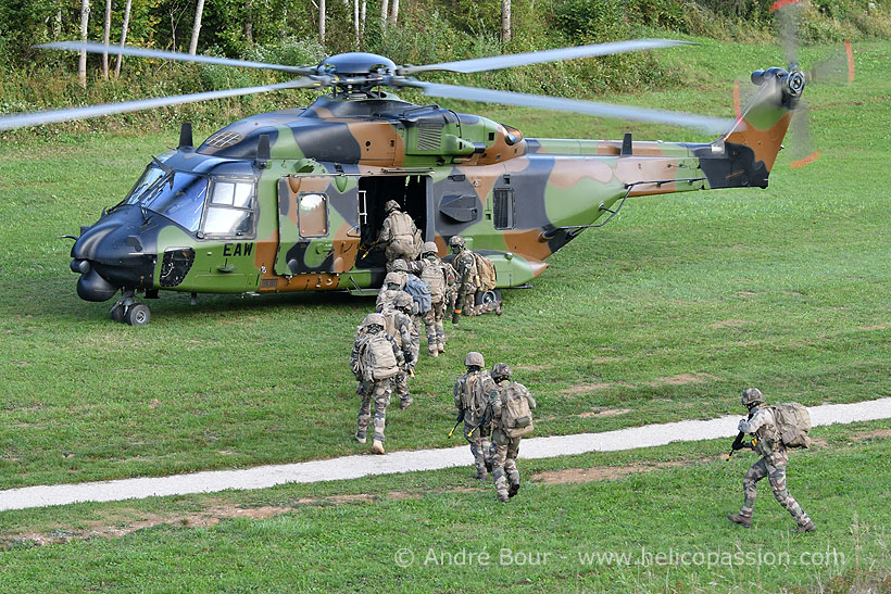 French Army NH90 Caïman helicopter