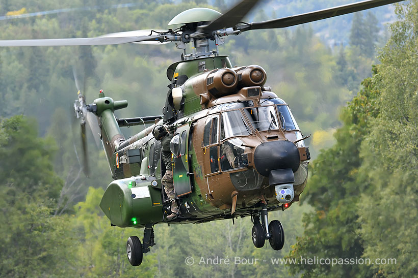 French Army AS532 Cougar helicopter