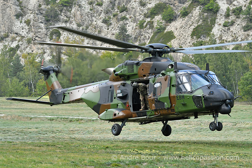 French Army NH90 Caïman helicopter