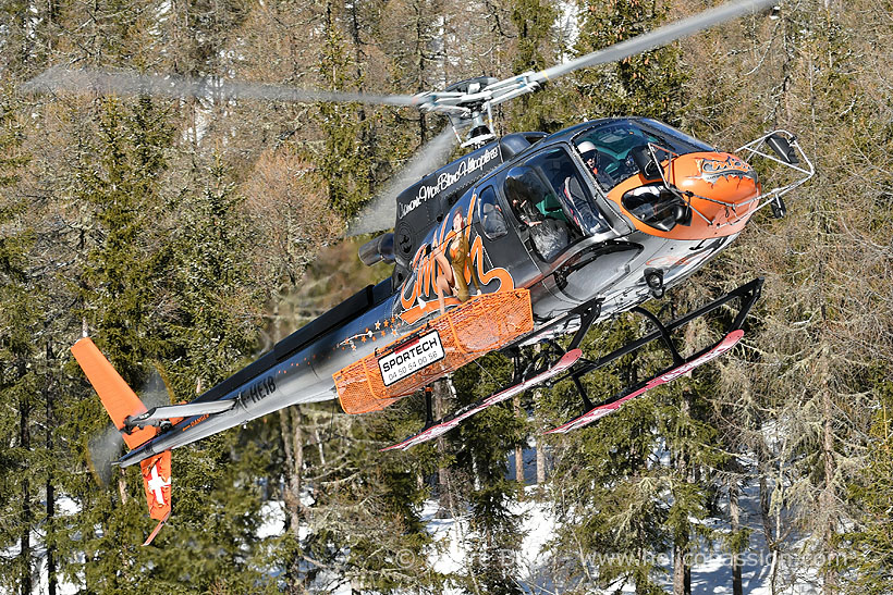 Chamonix Mont-Blanc AS350 B3 F-HESB Ecureuil helicopter